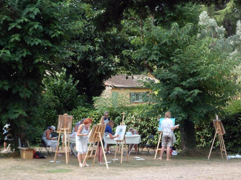 Le Mas Shabanou Bed and Breakfast Roquefort Les Pins Eksteriør billede