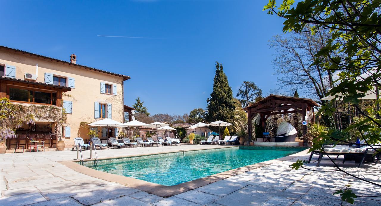 Le Mas Shabanou Bed and Breakfast Roquefort Les Pins Eksteriør billede